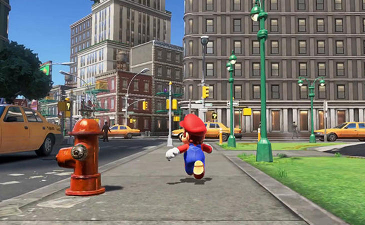 Quien iba a decir a Mario que iba a visitar una Nueva York en 'Super Mario Odyssey'