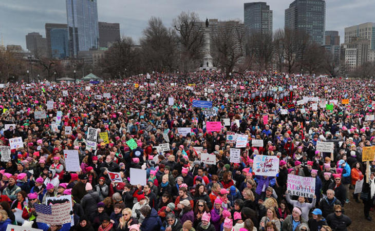 Las mujeres rechazan a Trump