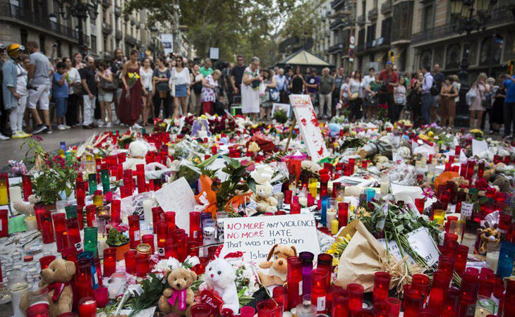 Lloramos los atentados de Cataluña