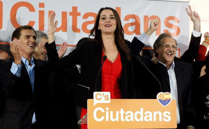 Ciudadanos, primera fuerza en Cataluña