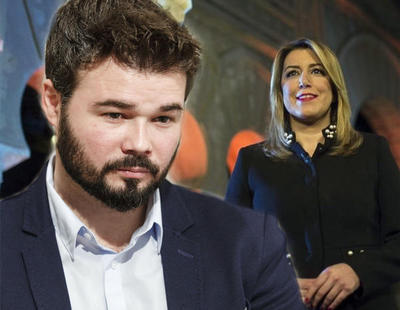 Gabriel Rufián despierta la polémica con su tuit a Susana Díaz y enfada a los andaluces