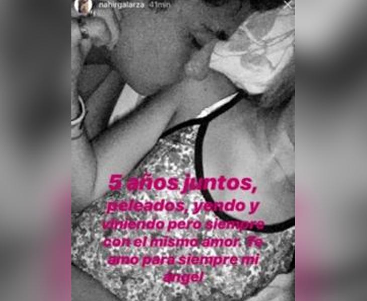 Nahir Garza subió una foto con su novio a Instagram inmediatamente después de asesinarle