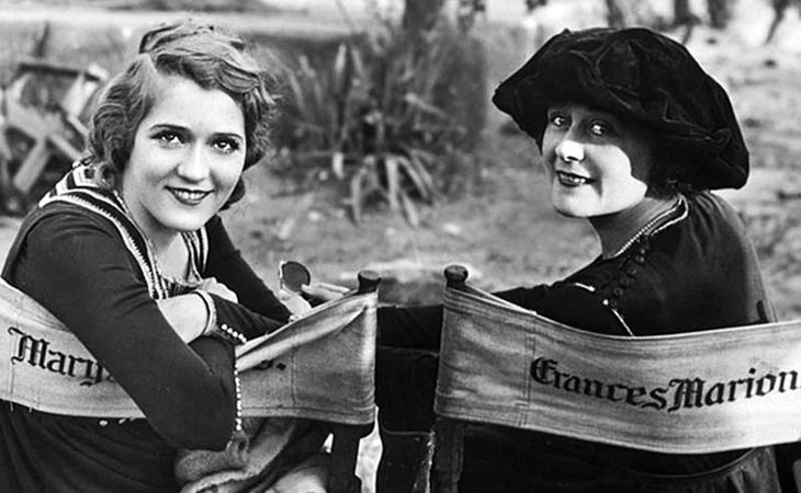 Mary Pickford acabó montando su propia productora de cine y Frances Marion fue la guionista mejor pagada de la historia