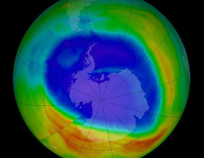 El agujero de la capa de ozono reduce su tamaño un 20%