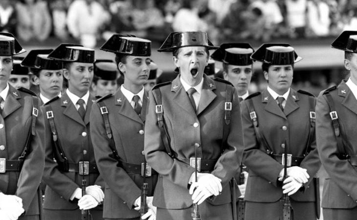 La primera promoción de mujeres de la Guardia Civil implicó un fuerte adelanto a nivel social