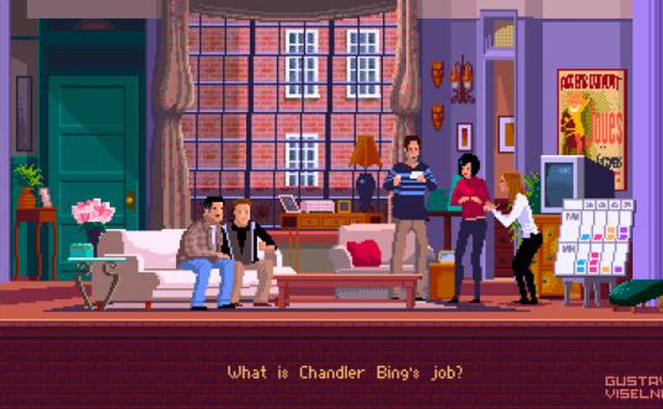 'Friends' en Pixel Art