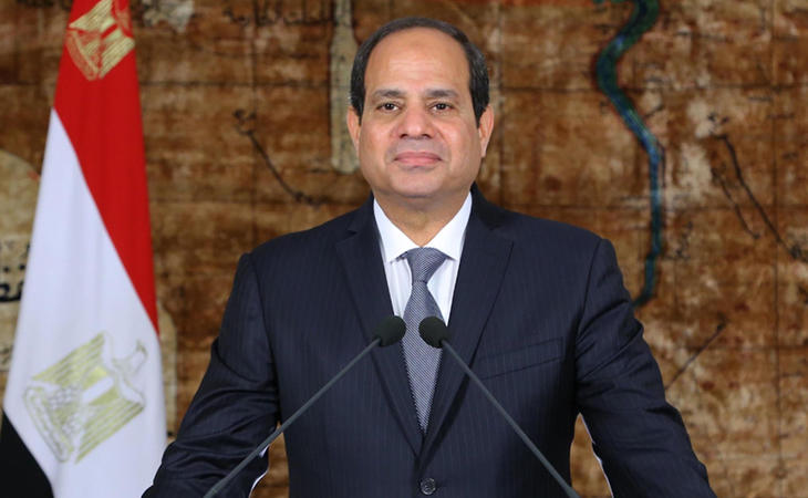 Abdelfatah al Sisi, presidente de Egipto
