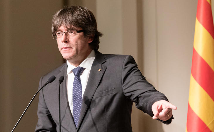 Carles Puigdemont quiere volver a ser investido president