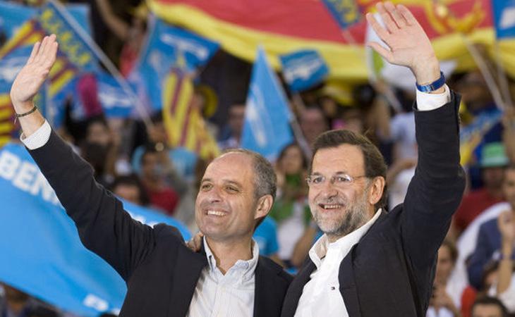 Rajoy dijo a Camps en un mitin en 2009: 