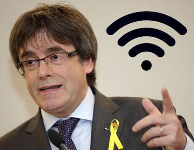 'FreePoliticalPrisoners': el nombre del WiFi durante el acto de Puigdemont en Copenhague