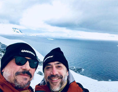 Los hermanos Bardem se unen a Greenpeace para denunciar la destrucción de la Antártida