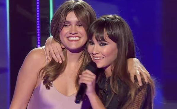 Amaia y Aitana, claro ejemplo de sororidad