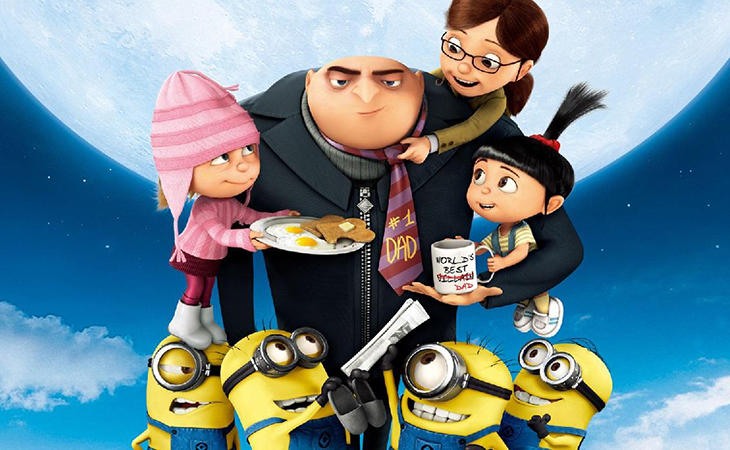 Gru y sus minions quedan los cuartos