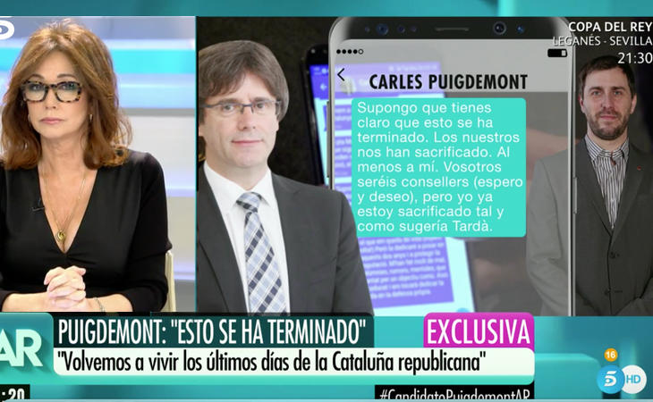 Los mensajes que revelan las verdaderas intenciones de Puigdemont