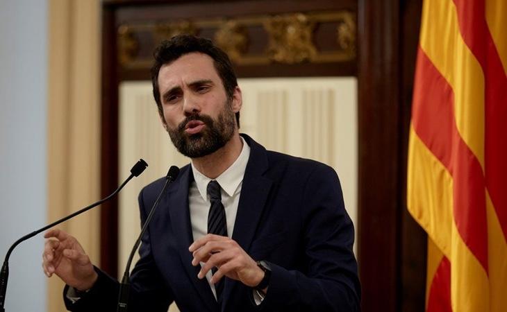 Roger Torrent ha criticado las peticiones de Puigdemont