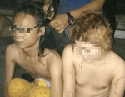 Detienen a doce mujeres trans en Indonesia, las rapan y las desnudan en plena calle