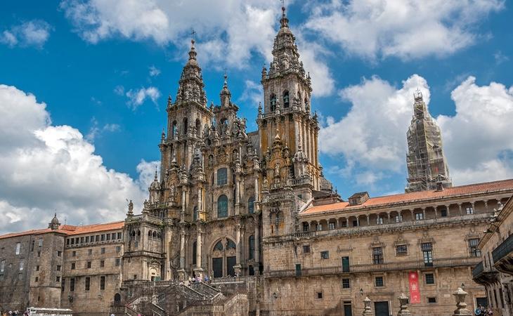 La catedral es el final del Camino de Santiago