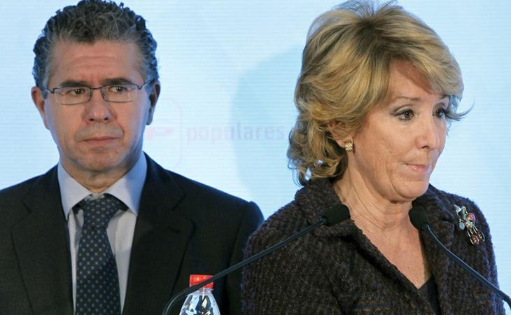 Esperanza Aguirre ganó las elecciones con 