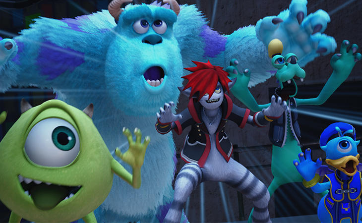 'Monstruos S.A.' será un nuevo escenario en 'Kingdom Hearts III'