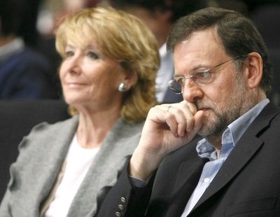 Rajoy a Aguirre: "Haz caso al paleto (Granados) y no al sinvergüenza de tu nº2 (González)"