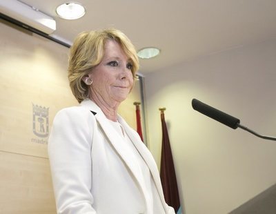 Esperanza Aguirre no demandará a Granados tras acusarla: "No tengo dinero"