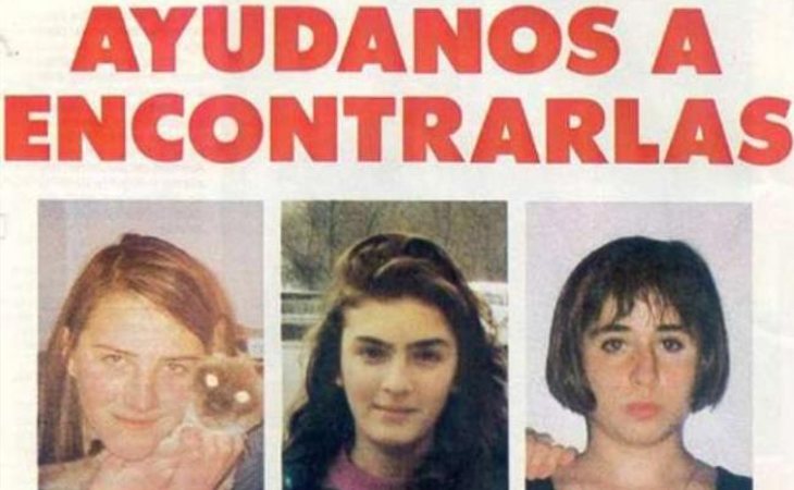 Desirée, Miriam y Toñi, las niñas de Alcàsser