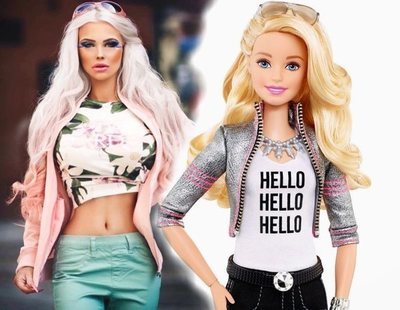 Una chica se gasta mil euros al mes para parecerse a la Barbie con el apoyo de sus padres