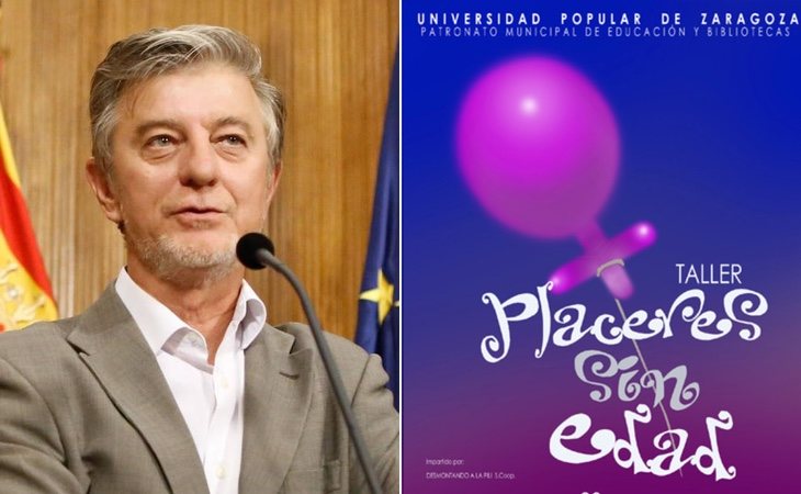 Pedro Santisteve es el alcalde de Zaragoza y ha impulsado el taller 'Placeres sin edad'