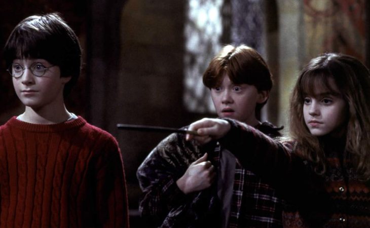 Harry, Ron y Hermione, protagonistas de la saga mágica