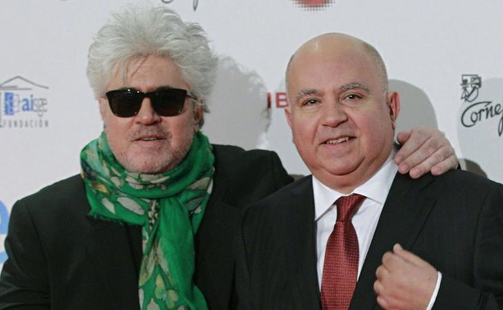 Pedro y Agustín Almodóvar