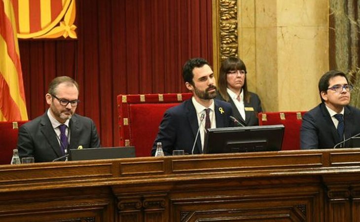 Roger Torrent, presidente de la Mesa del Parlament