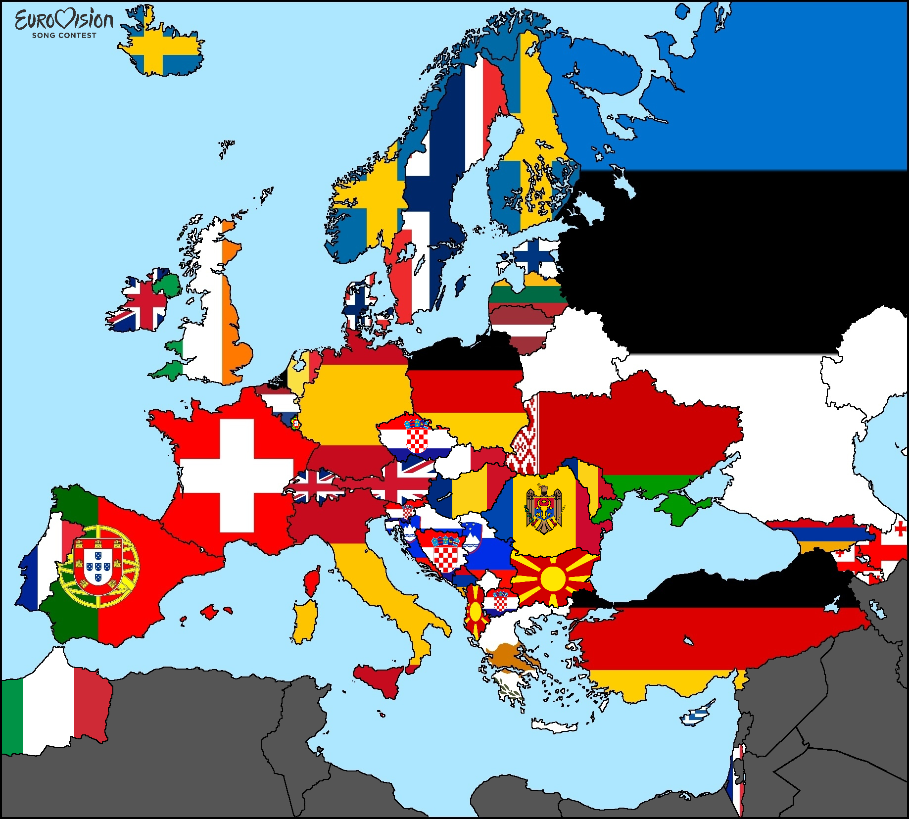 El mapa demuestra que históricamente el voto vecino es una realidad