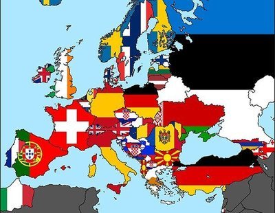 Un usuario revela qué país da más votos al resto en Eurovisión a través de un mapa