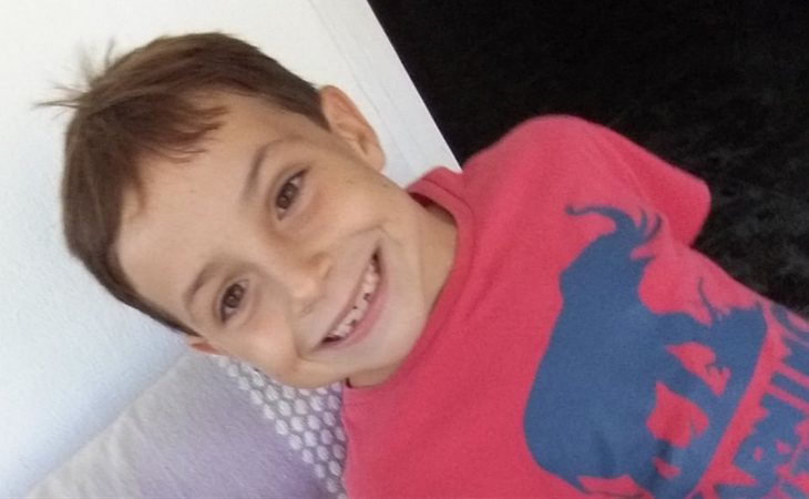 Gabriel, el pescaito de 8 años