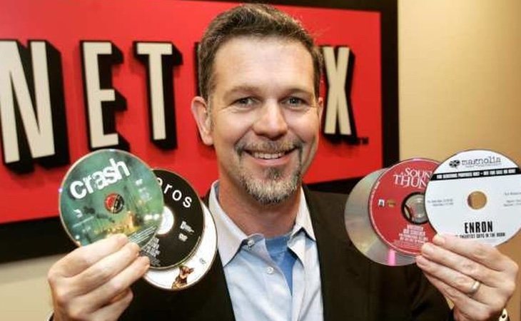 Netflix empezó enviando películas y series por correo