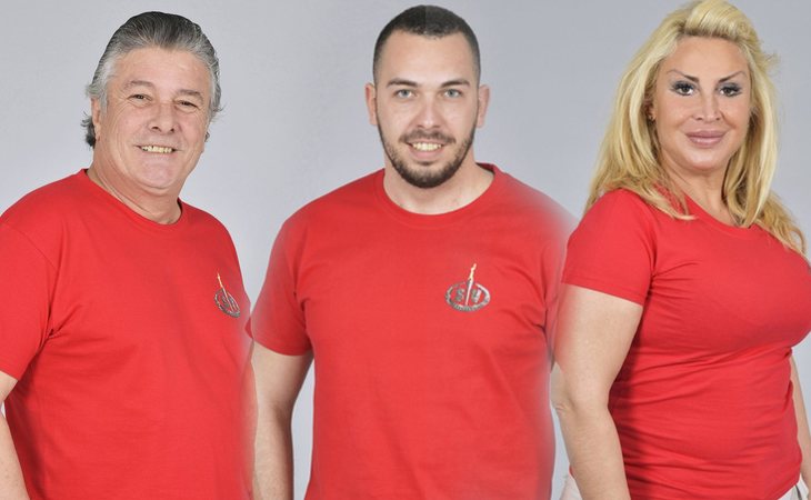 Francisco, Alberto Isla y Raquel Mosquera, concursantes de 'Supervivientes 2018'