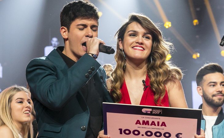 Amaia Romero, ganadora de 'OT 2017', representará a España en Eurovisión junto a Alfred