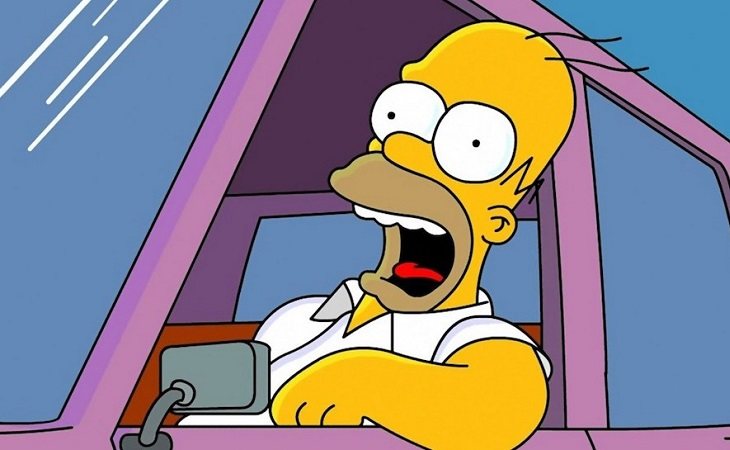 Homer Simpson es el alocado padre de 'Los Simpson'