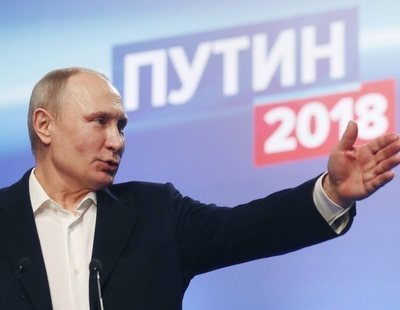 Putin arrasa y gana sus cuartas elecciones en Rusia con el 76% de los votos