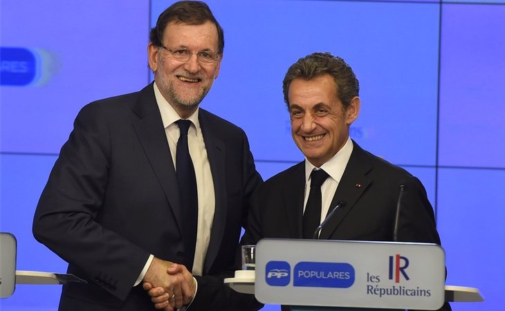 Rajoy y Sarkozy se han dejado ver juntos en varias ocasiones en restaurantes de Madrid y París