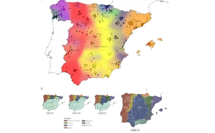 España se divide en seis clústers diferentes de forma vertical