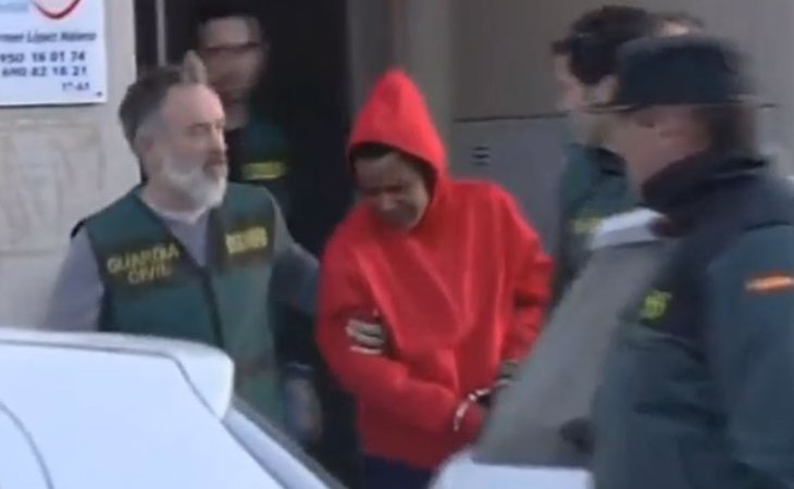 Traslado de Ana Julia Quezada, detenida 