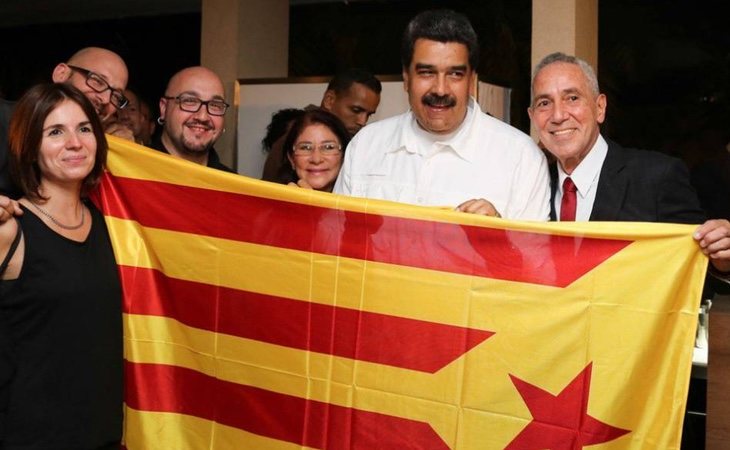 Maduro ha defendido al independentismo catalán en múltiples ocasiones