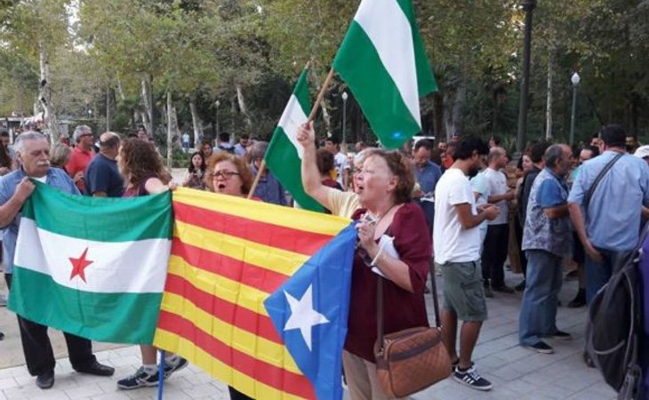 El independentismo catalán y andaluz quieren sumar fuerzas