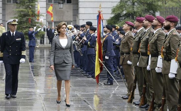 María Dolores de Cospedal, ministra de Defensa