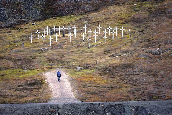 El cementerio de Longyearbyen no acepta mas residentes