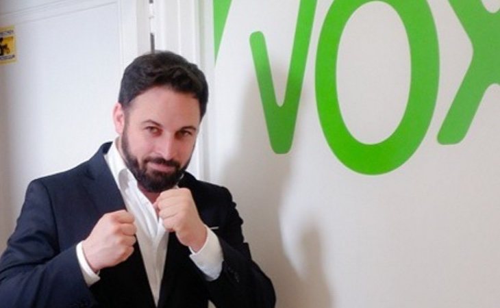 El actual líder de VOX, Santiago Abascal, podría entrar en el Congreso con un escaño