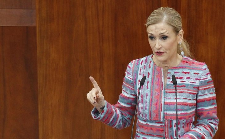 El futuro de Cifuentes en el PP no parece muy esperanzador