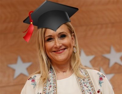 Cifuentes sacó sobresalientes y  notables en asignaturas impartidas antes de matricularse