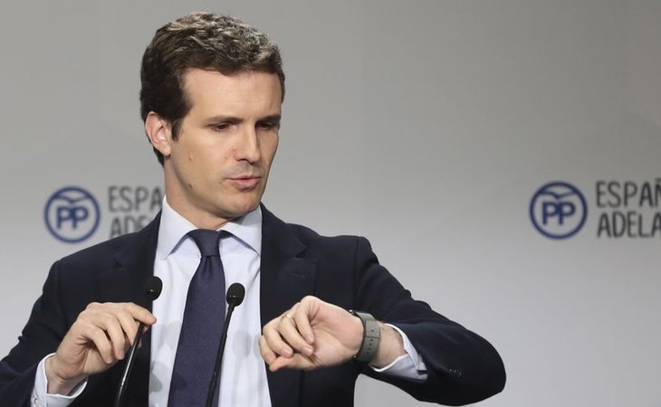 Pablo Casado es el candidato que cuenta con menos apoyo entre sus acólitos